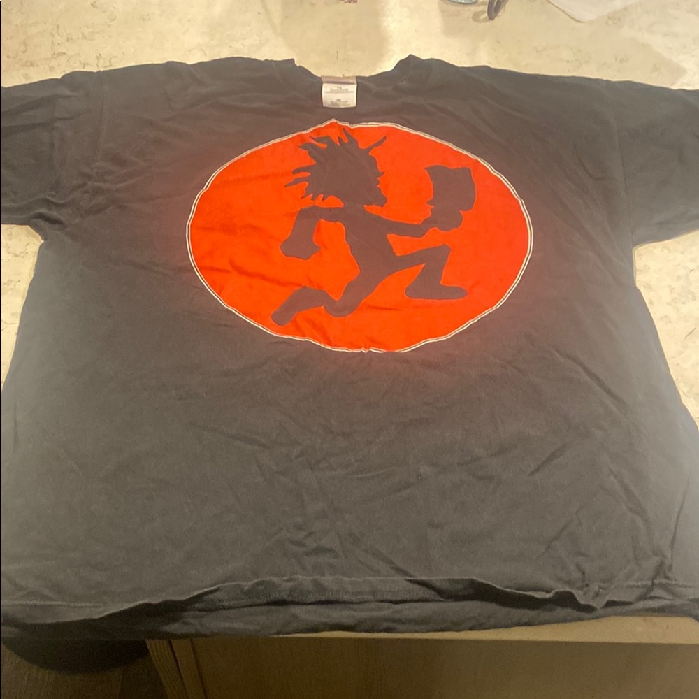 Psychopathic Records Hatchet Man Vintage Logo Short Sleeve Tee